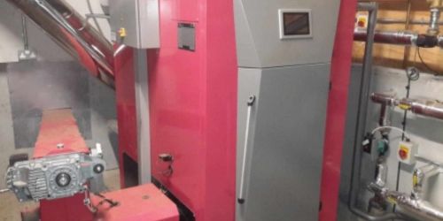 Commercial 150KW Chip Boiler in Meifod